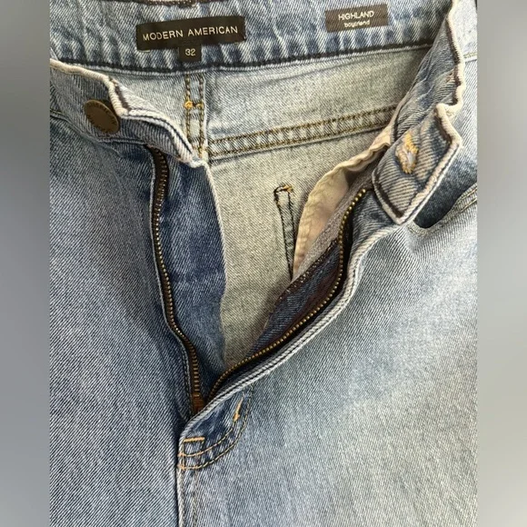 Modern American Highland Boyfriend Jeans Size 32 - Picture 6 of 7